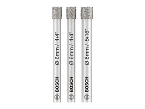 Conjunto de brocas para PRO Ceramic dry (3 unids) BOSCH 