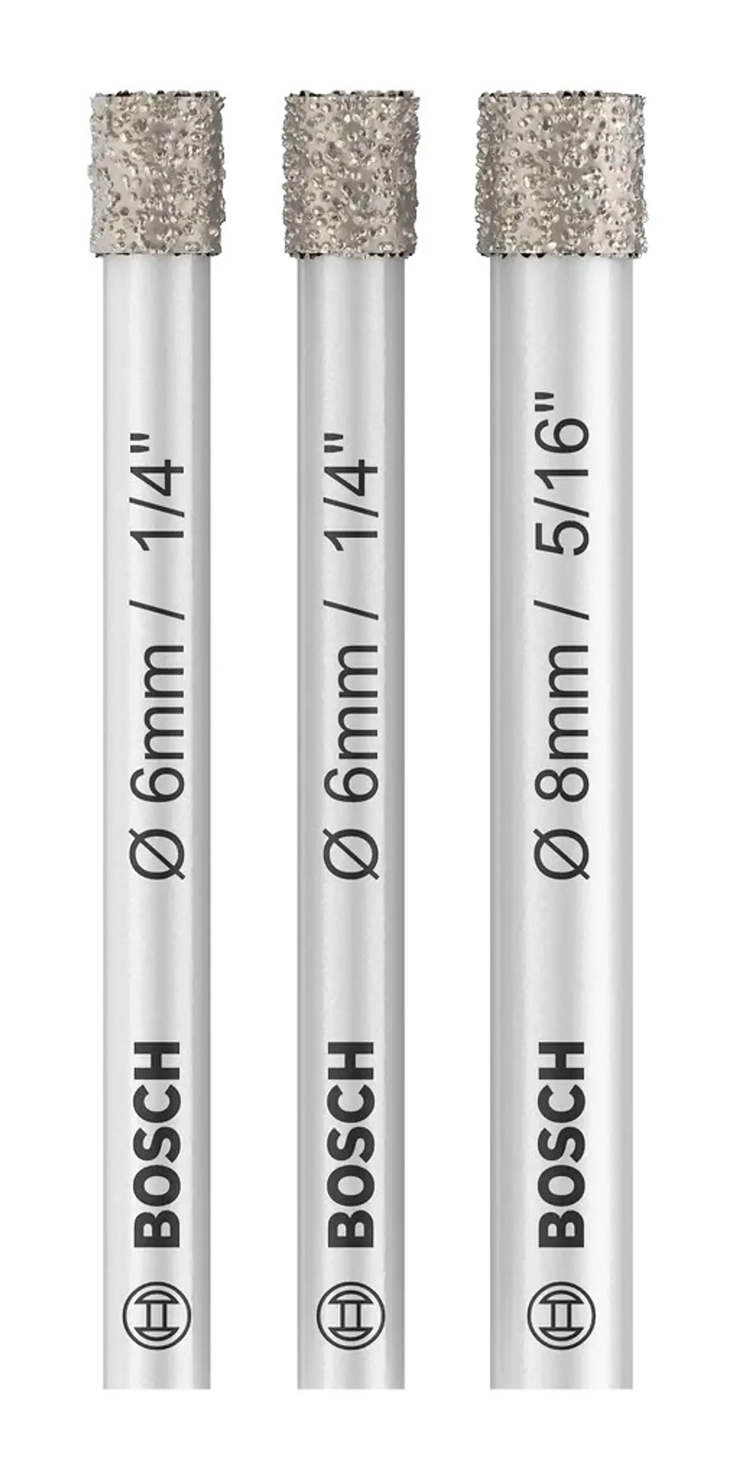 Conjunto de brocas para PRO Ceramic dry (3 unids) BOSCH  1