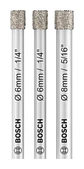 Conjunto de brocas para PRO Ceramic dry (3 unids) BOSCH  - thumbnail 1