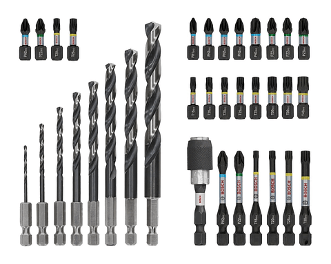 PRO Impact Metal Set (35 unids) BOSCH 