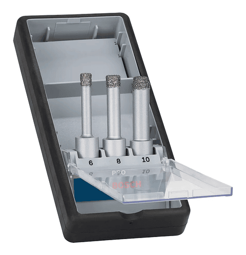 Conjunto de brocas para PRO Ceramic dry (3 unids) BOSCH 