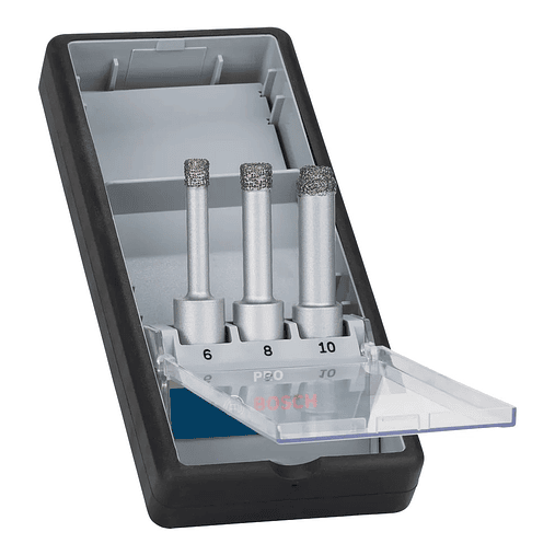 Conjunto de brocas para PRO Ceramic dry (3 unids) BOSCH  1