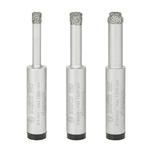 Conjunto de brocas para PRO Ceramic dry (3 unids) BOSCH  2