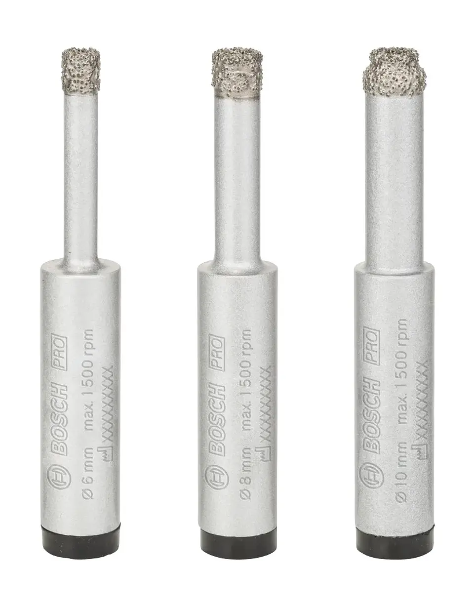 Conjunto de brocas para PRO Ceramic dry (3 unids) BOSCH  2