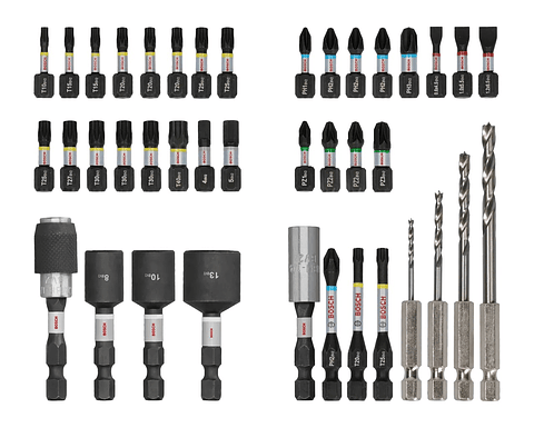 PRO Impact Wood Set (40 unids) BOSCH 