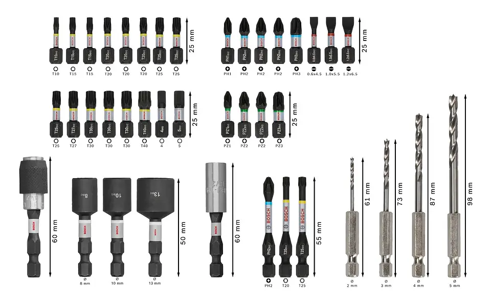PRO Impact Wood Set (40 unids) BOSCH  3