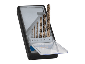 Conjunto de brocas para metal PRO Stainless Steel HSS-Co (6 unids) BOSCH 