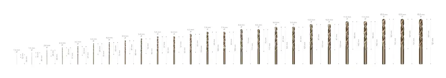 Conjunto de brocas para metal PRO Stainless Steel HSS-Co (25 unids) BOSCH 3