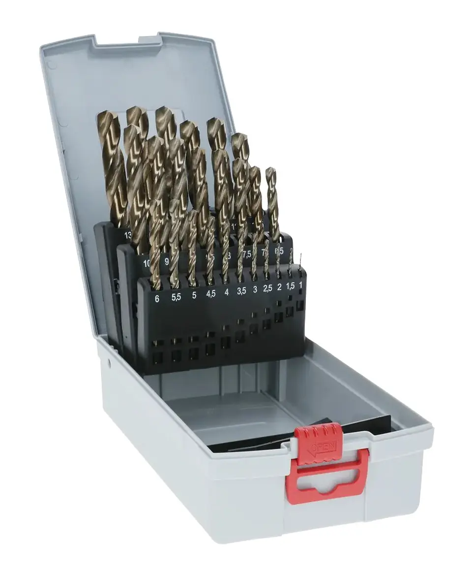 Conjunto de brocas para metal PRO Stainless Steel HSS-Co (25 unids) BOSCH 1
