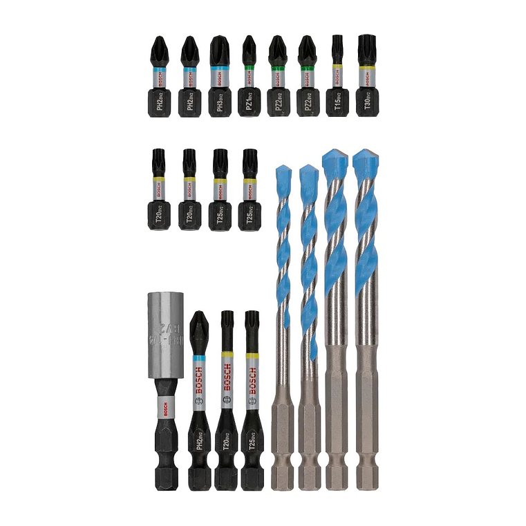 PRO Impact Mixed Set (20 unids) BOSCH  3