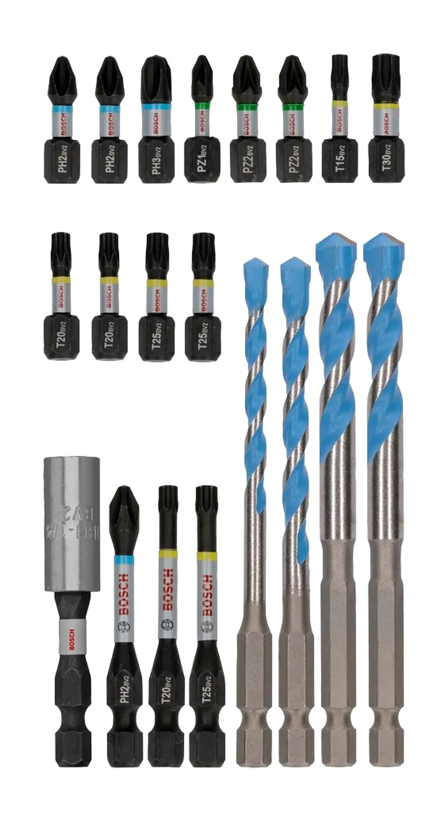 PRO Impact Mixed Set (20 unids) BOSCH  3