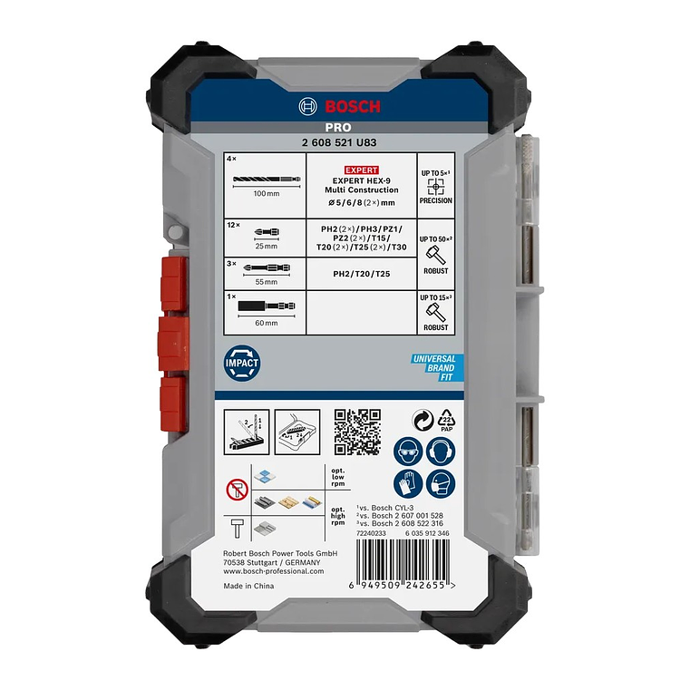 PRO Impact Mixed Set (20 unids) BOSCH  5