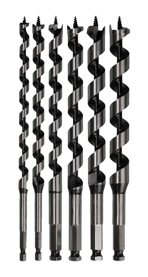 Conjunto de brocas PRO Wood Auger (6 unids) BOSCH 