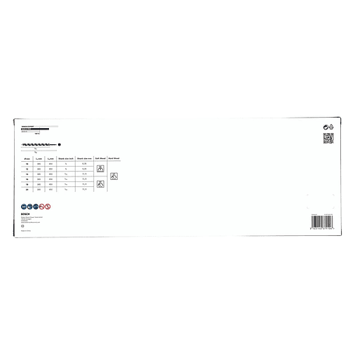 Conjunto de brocas PRO Wood Auger (6 unids) BOSCH 4