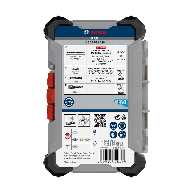 PRO Impact Mixed Set ( 35 unids) BOSCH  5