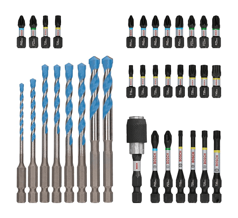 PRO Impact Mixed Set ( 35 unids) BOSCH 