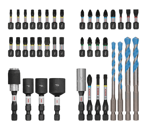 PRO Impact Mixed Set ( 40 unids) BOSCH 