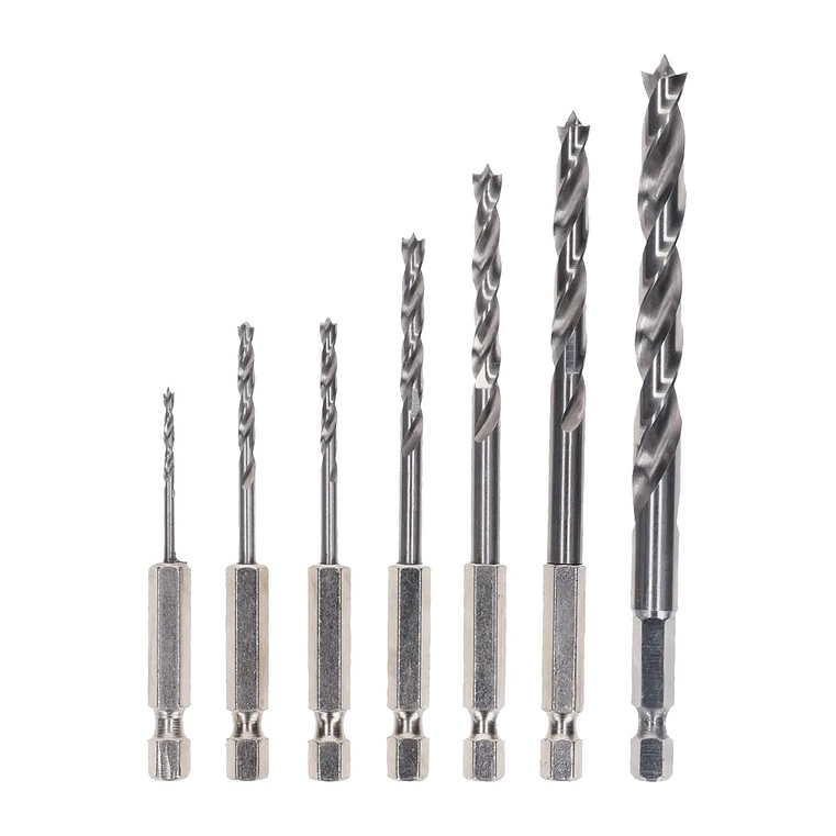 Conjunto de brocas para madeira PRO Wood HSS (7 unids) BOSCH  2