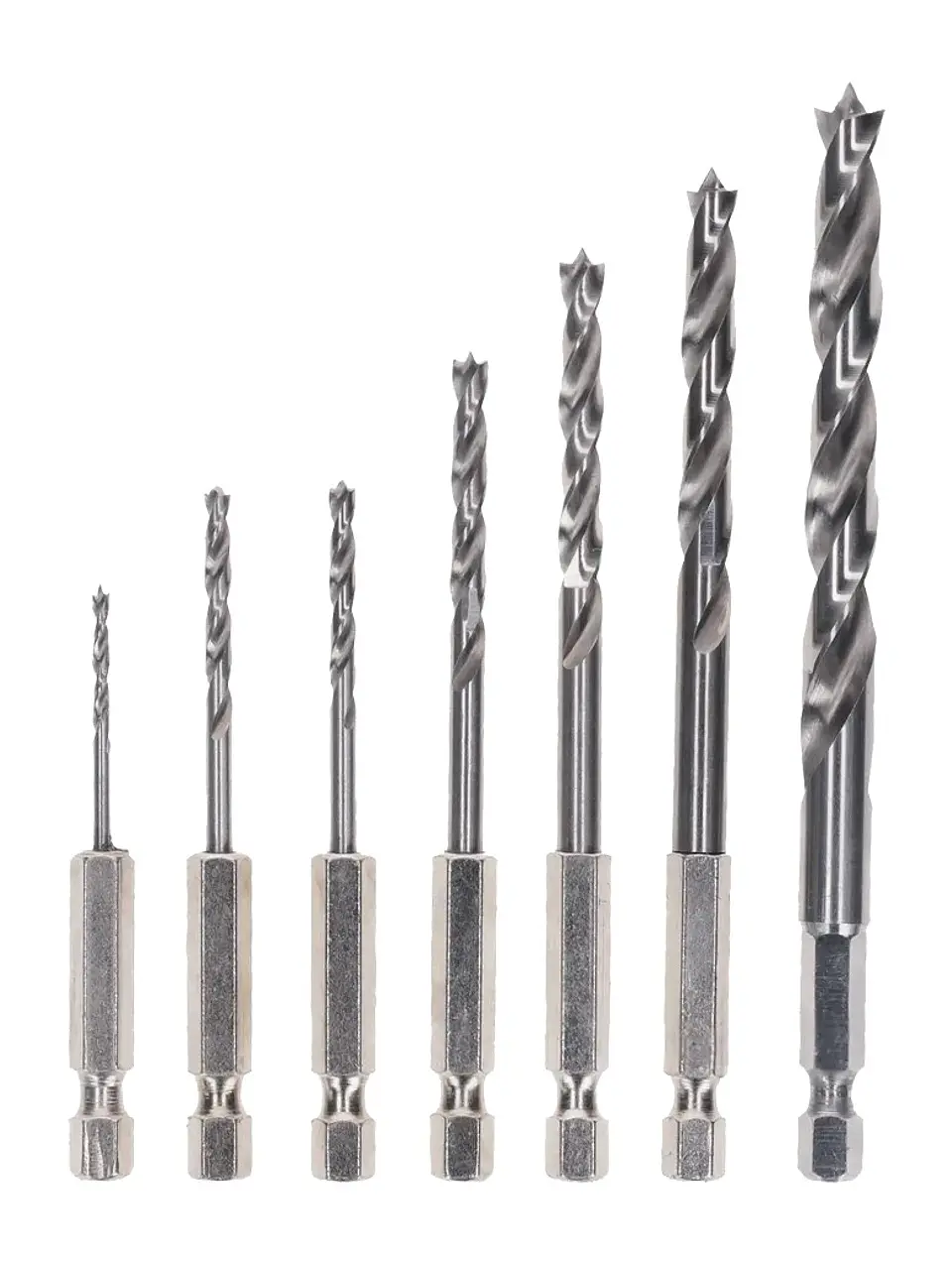 Conjunto de brocas para madeira PRO Wood HSS (7 unids) BOSCH  2