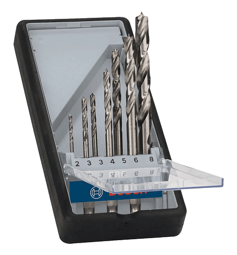 Conjunto de brocas para madeira PRO Wood HSS (7 unids) BOSCH 