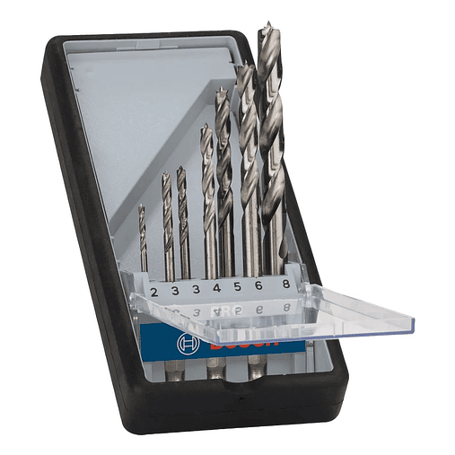 Conjunto de brocas para madeira PRO Wood HSS (7 unids) BOSCH  1