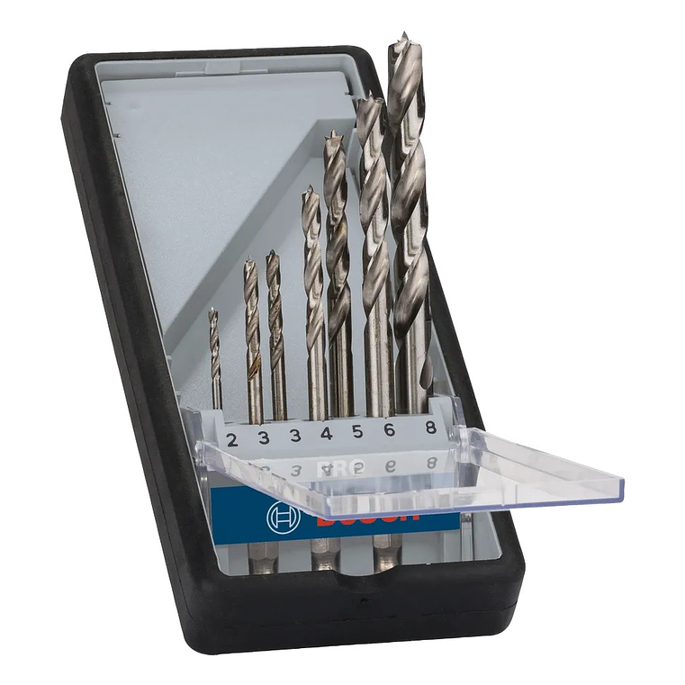 Conjunto de brocas para madeira PRO Wood HSS (7 unids) BOSCH  1
