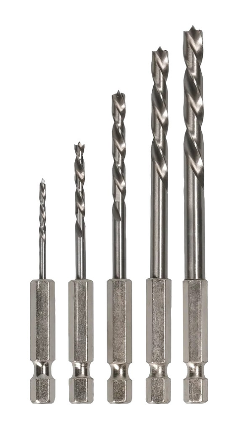 Conjunto de brocas para madeira PRO Wood HSS (5 unids) BOSCH