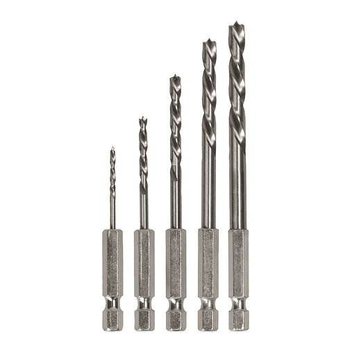 Conjunto de brocas para madeira PRO Wood HSS (5 unids) BOSCH 2