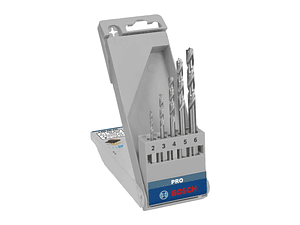 Conjunto de brocas para madeira PRO Wood HSS (5 unids) BOSCH