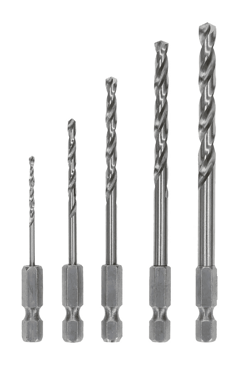 Conjunto de brocas para metal PRO Metal HSS-G Hex ( 5 unids) BOSCH 