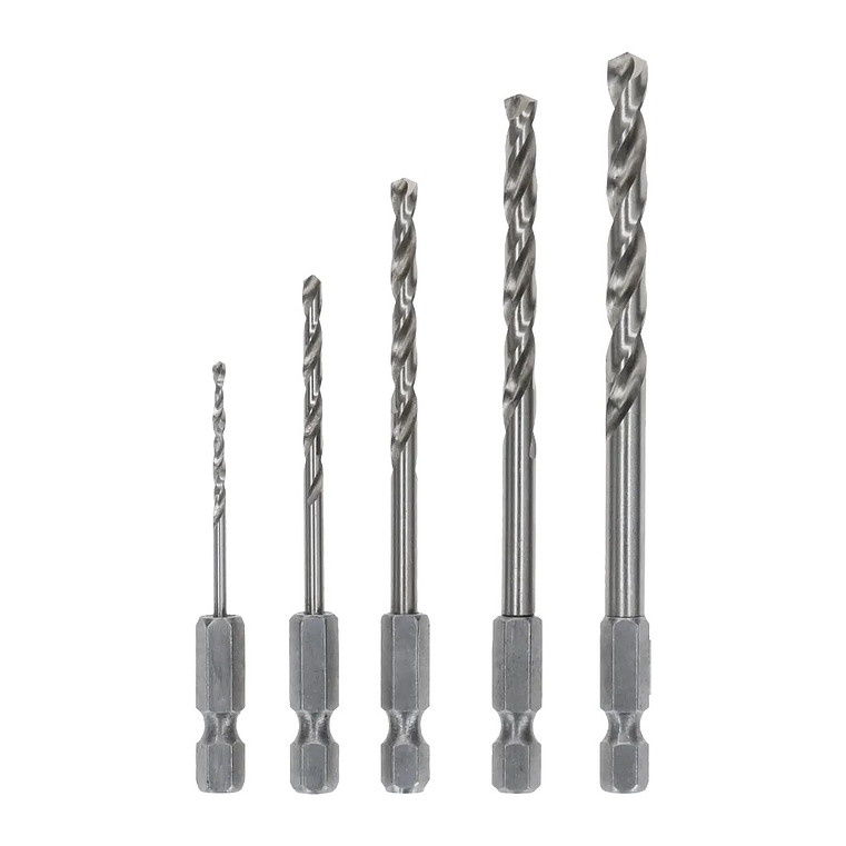 Conjunto de brocas para metal PRO Metal HSS-G Hex ( 5 unids) BOSCH  2