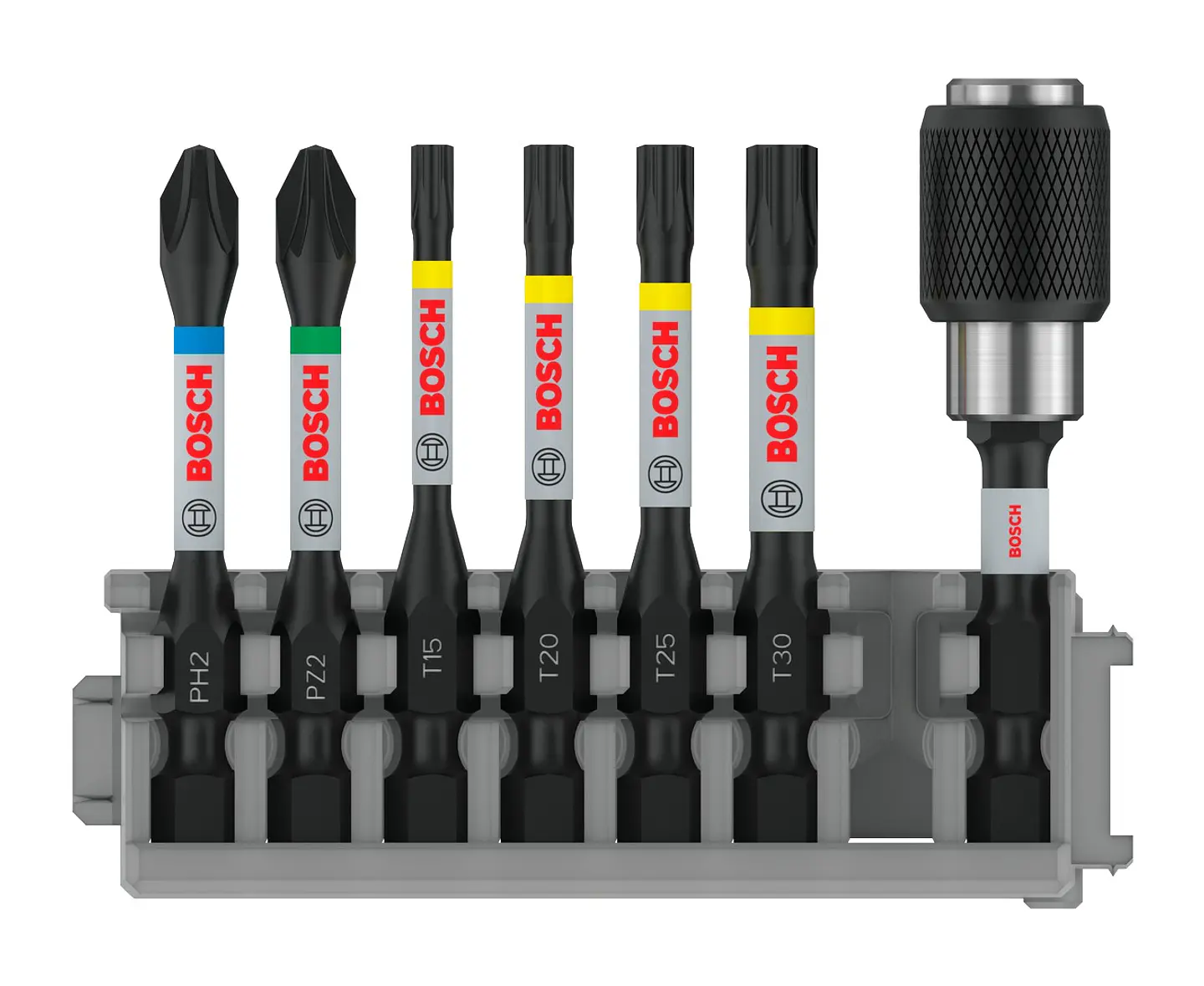 Conjunto de pontas de aparafusar PRO Impact ( 7 unids) BOSCH  1