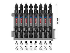 Conjunto de pontas de aparafusar PRO Impact ( 7 unids) BOSCH 