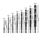 Conjunto de brocas para metal PRO Metal HSS-G Impact (8 unids) BOSCH  - vignette 2