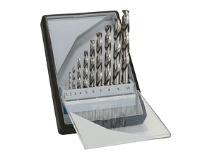 Conjunto de brocas para metal PRO Metal HSS-G (10 unids) BOSCH