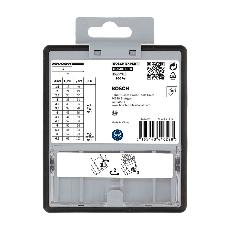 Conjunto de brocas para metal PRO Metal HSS-G (13 unids) BOSCH  4