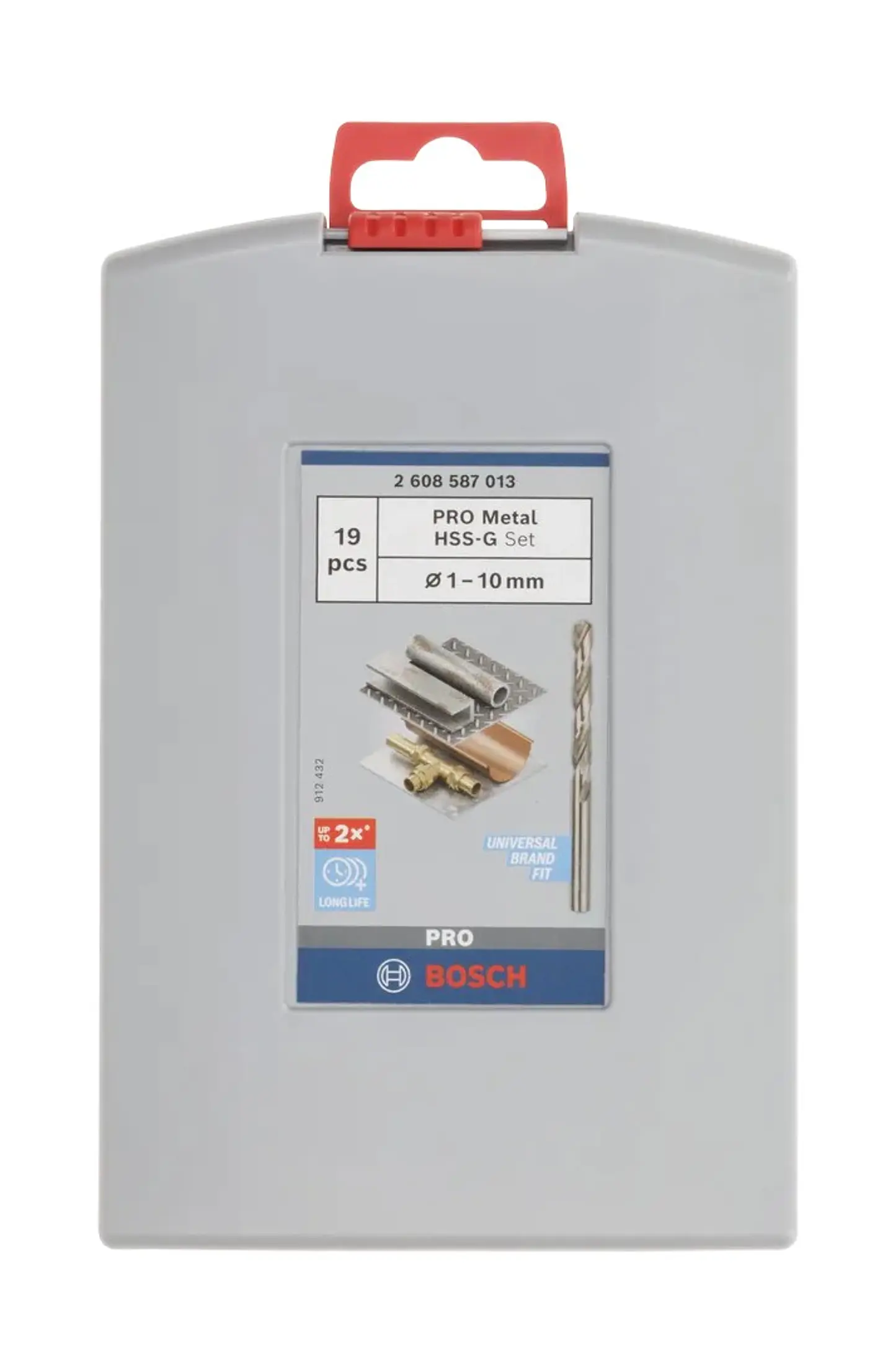 Conjunto de brocas para metal PRO Metal HSS-G (19 unids) BOSCH 3