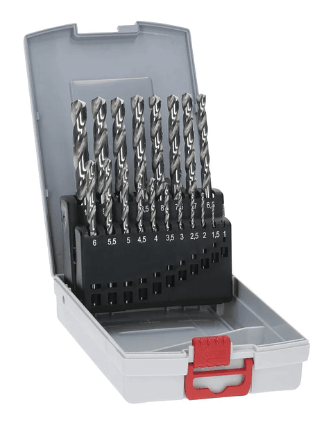 Conjunto de brocas para metal PRO Metal HSS-G (19 unids) BOSCH
