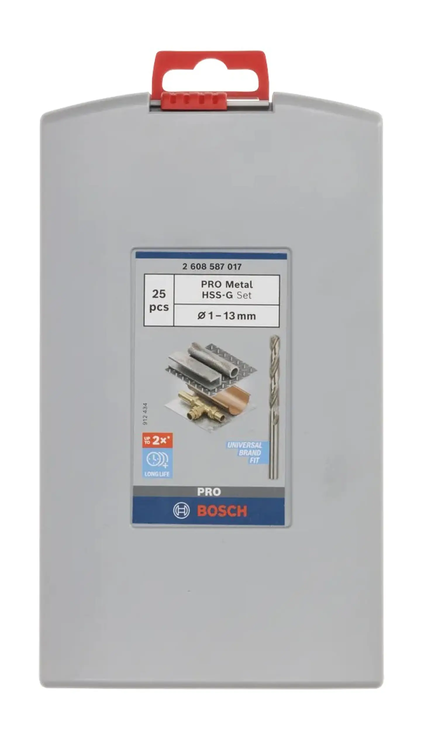 Conjunto de brocas para metal PRO Metal HSS-G (25 unids) BOSCH 4