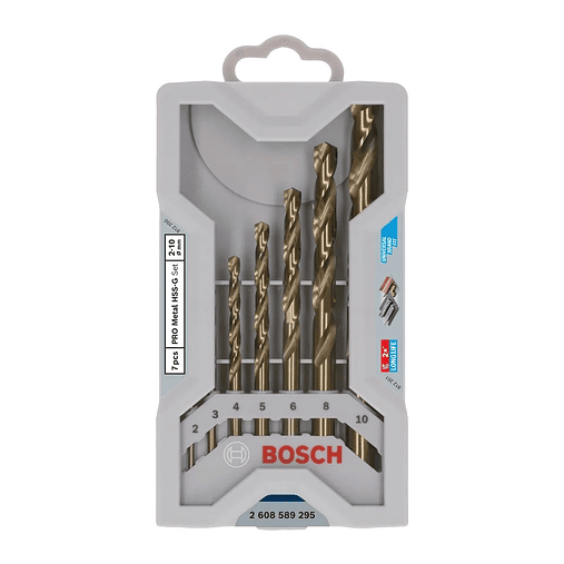 Conjunto de brocas para metal PRO Metal HSS-G (7 unids) BOSCH 1