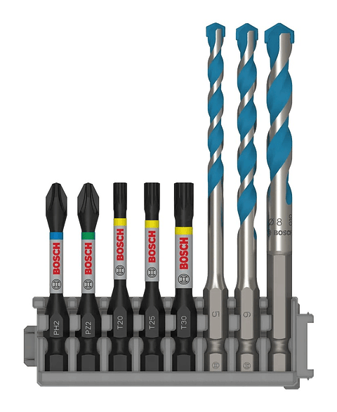 PRO Impact Mixed Set (8 unids) BOSCH 