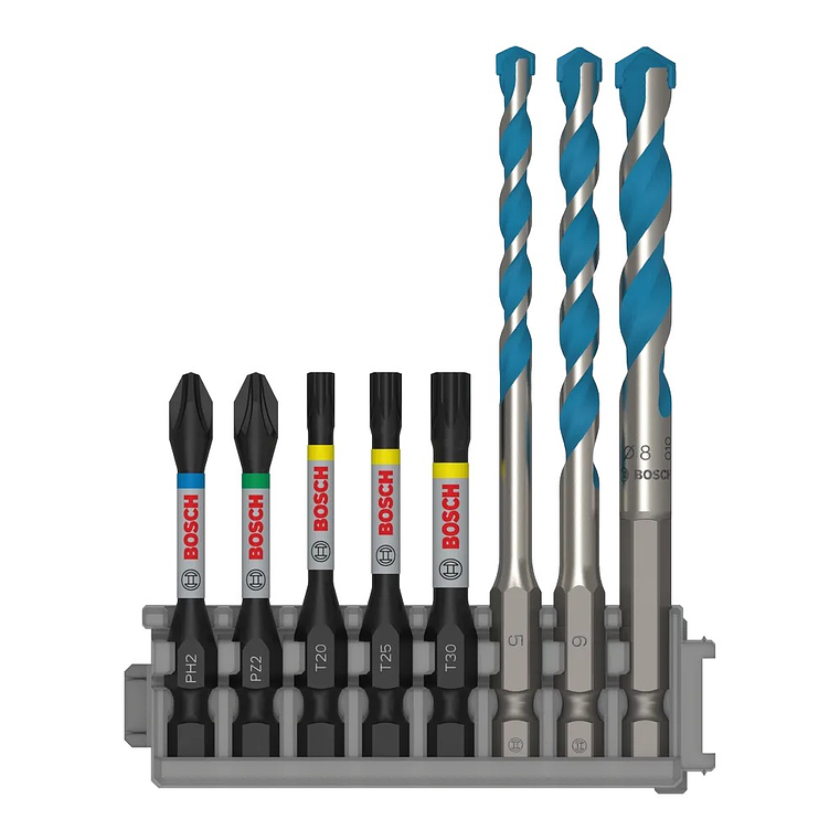 PRO Impact Mixed Set (8 unids) BOSCH  1