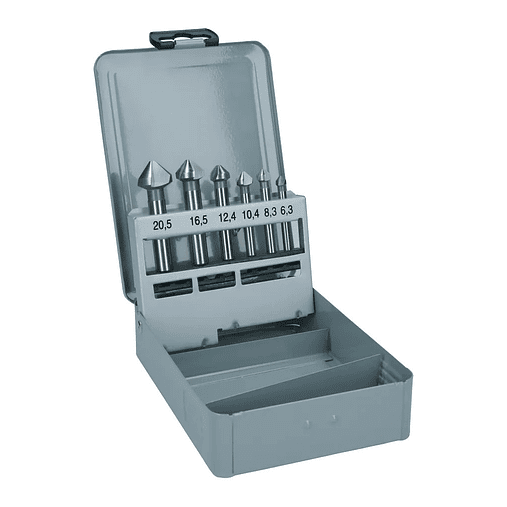 Conjunto de brocas para escareador PRO Soft Metal HSS (6 unids) BOSCH  1