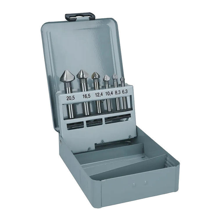 Conjunto de brocas para escareador PRO Soft Metal HSS (6 unids) BOSCH  1