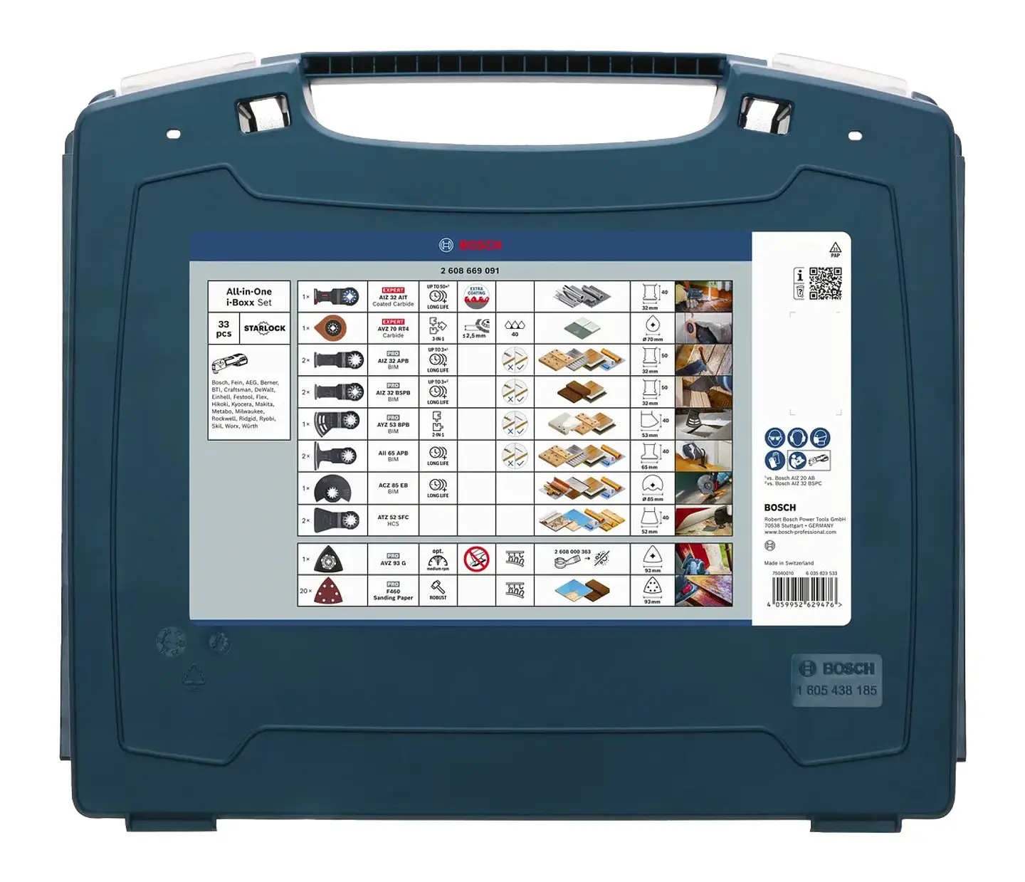 Conjunto All-in-One i-Boxx (33 unids) BOSCH  5