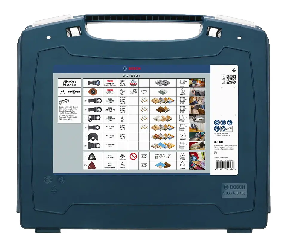 Conjunto All-in-One i-Boxx (33 unids) BOSCH  5