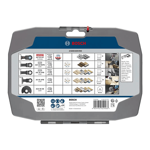 Conjunto de corte (5 unids) BOSCH  3