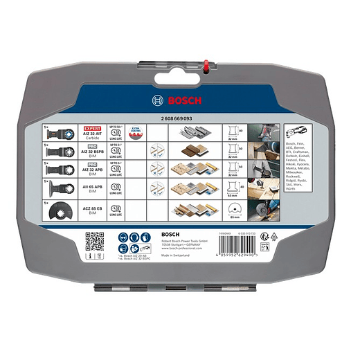 Conjunto de corte (5 unids) BOSCH  4