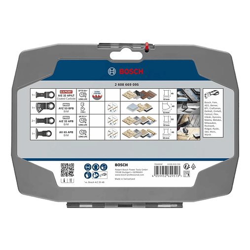 Conjunto para eletricistas e gesso-cartonado (5 unids) BOSCH  3