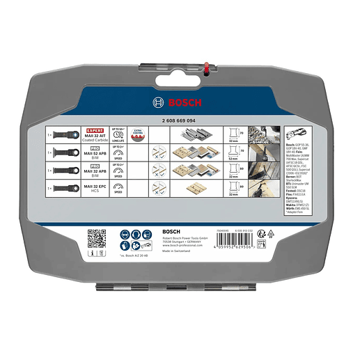 Conjunto Best of Heavy Duty (4 unids) BOSCH  5